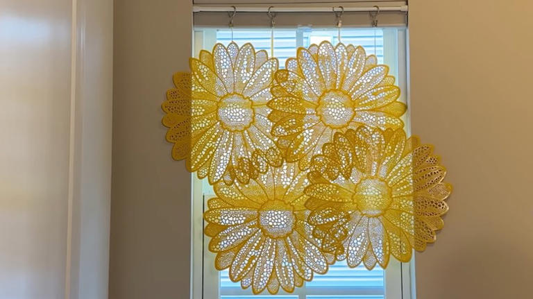 Ditch traditional curtains: Use Dollar Tree finds to DIY a cuter way to ...