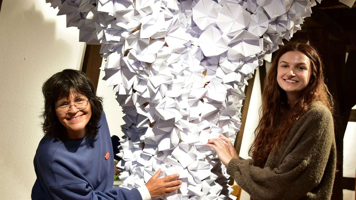 Ausstellung in Sudweyhe: Wassermühle wird zum Erlebnisort aus Papier