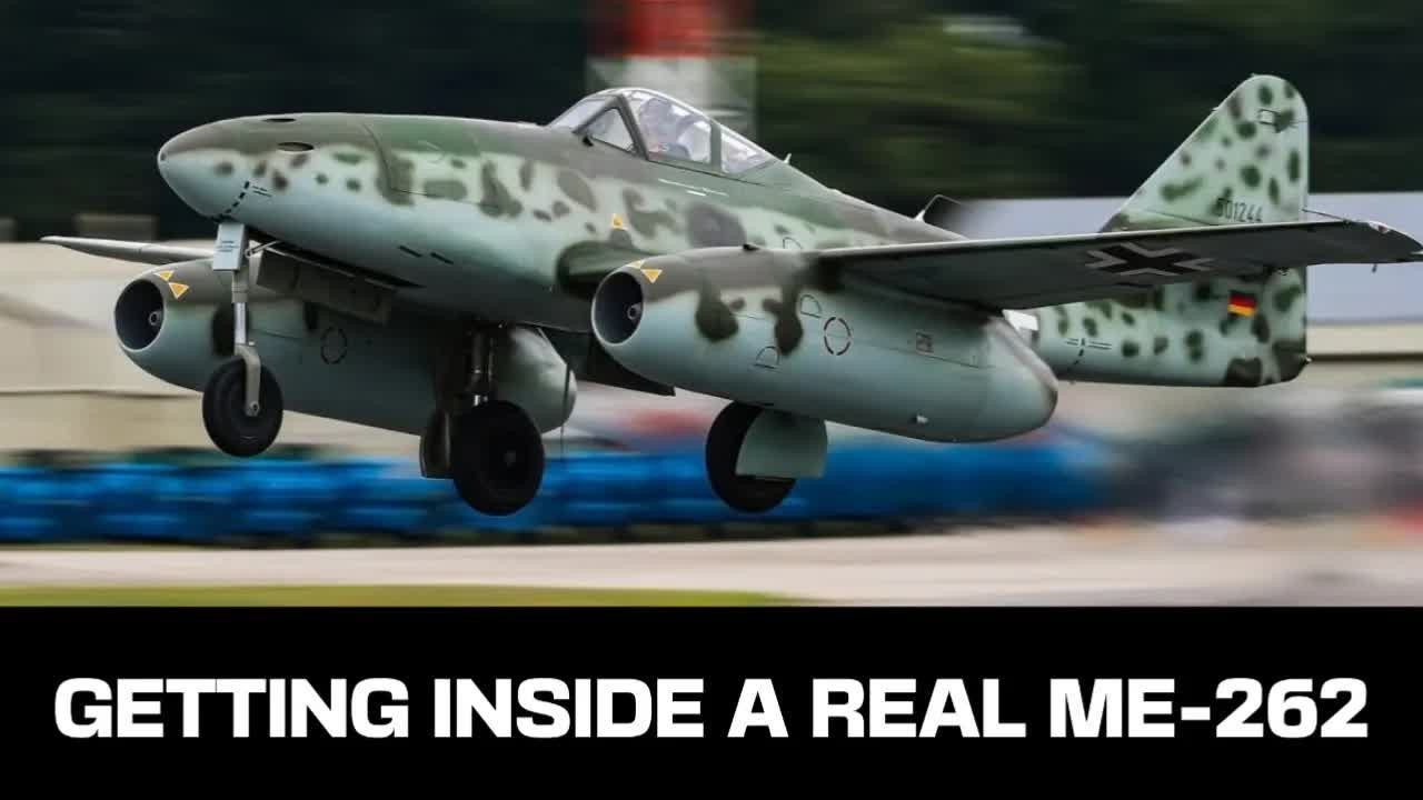 Inside the cockpit of the Messerschmitt ME 262 jet that changed air combat