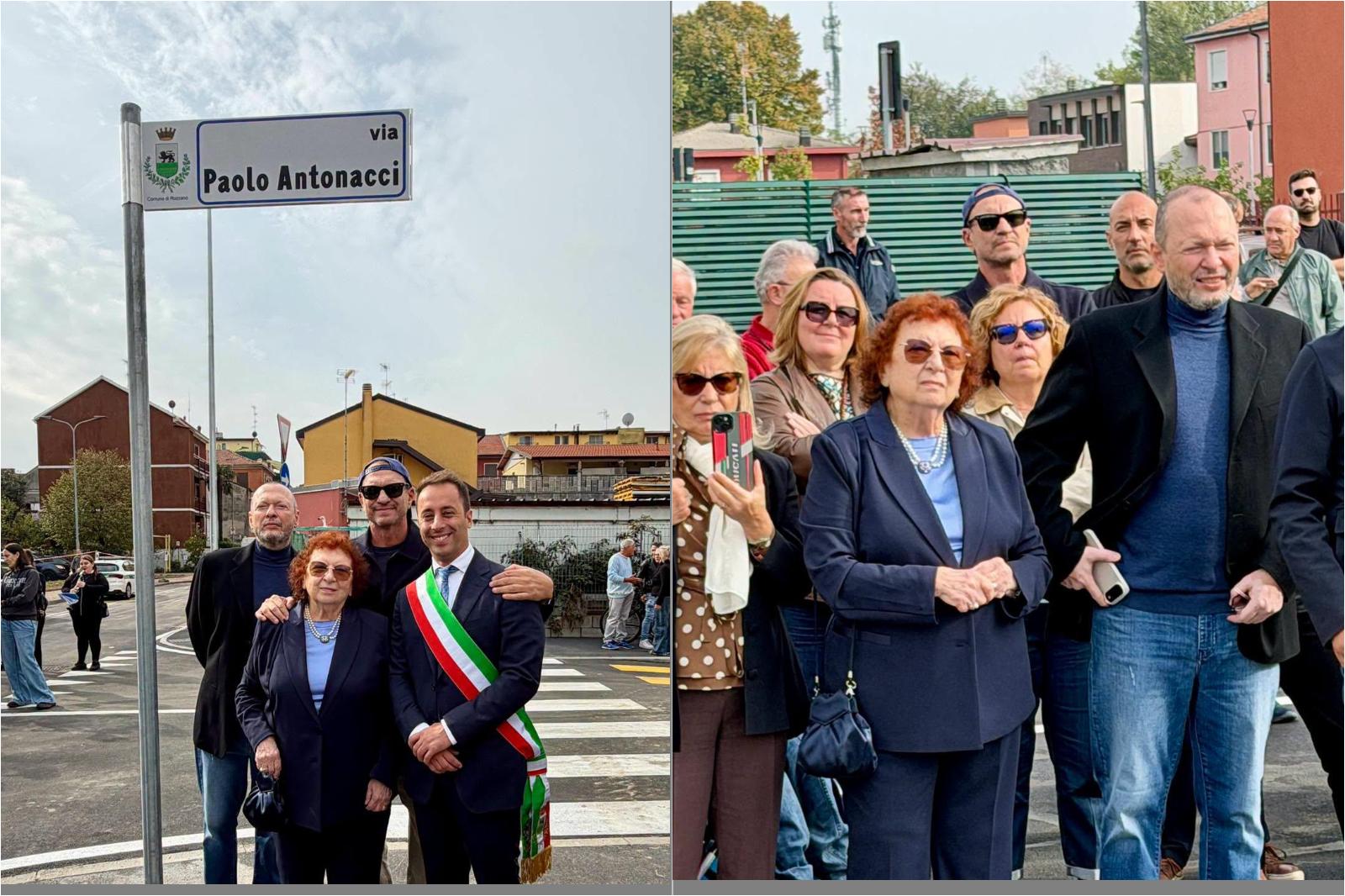 Rozzano intitola una via a Paolo Antonacci, papà del cantante Biagio ...