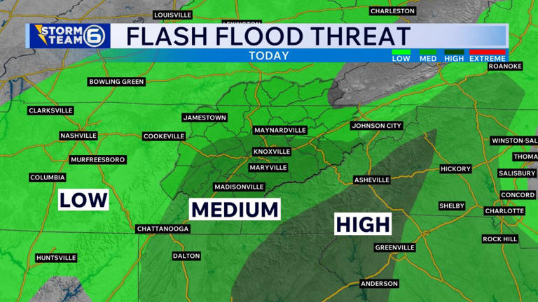 Remnants of Isaias move across East TN this weekend