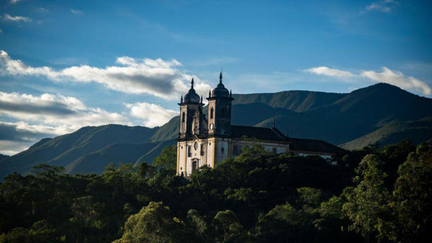 Igreja em Ouro Preto, cidade mineira que reúne vários patrimônios históricos e culturais do Brasil, que ambos os candidatos prometem fortalecer