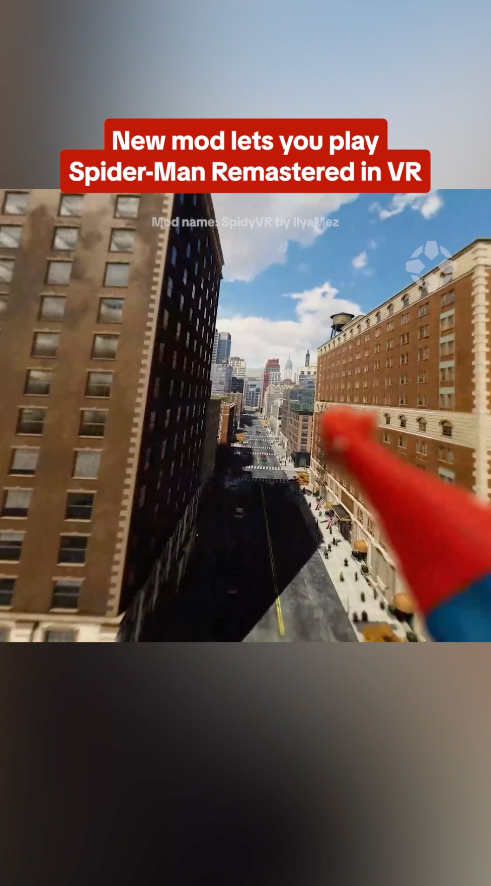 Spider-Man remastered mod lets you play in VR