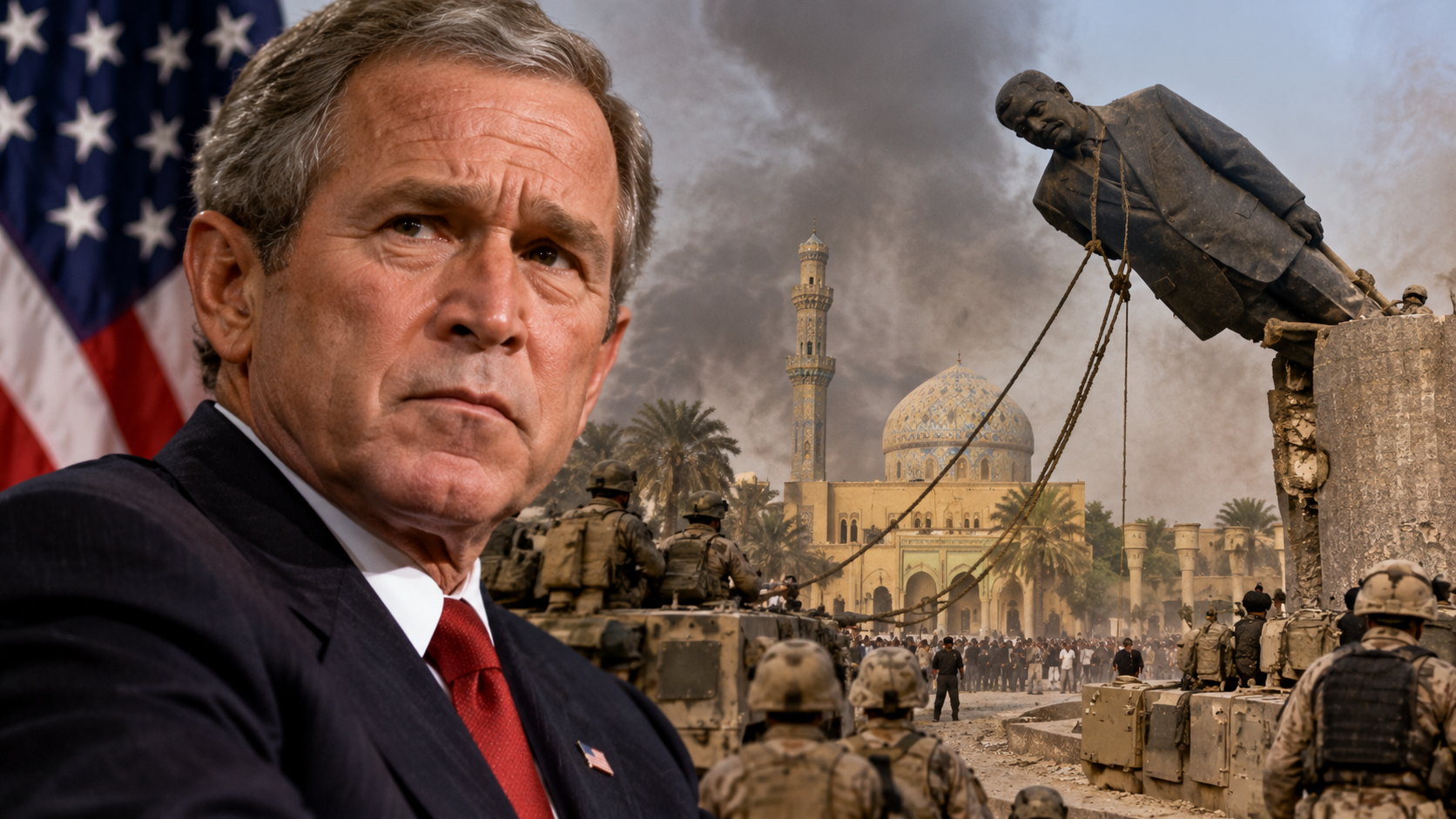 George W Bush invaded Iraq in 2003, but a 1998 letter had already ...