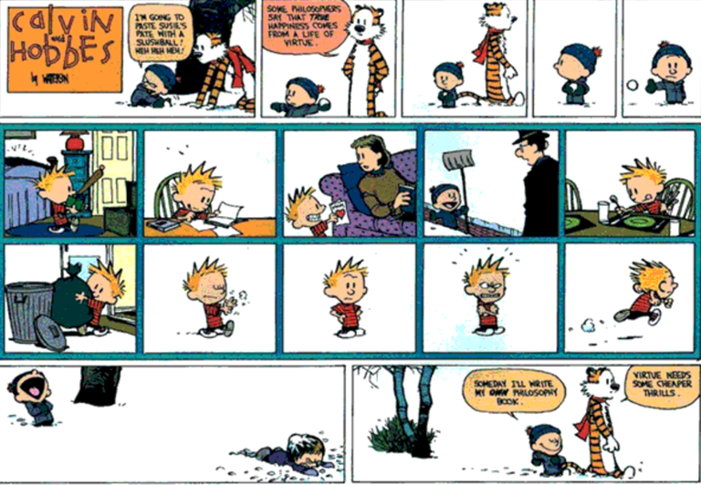 25 funniest Calvin & Hobbes comic strips