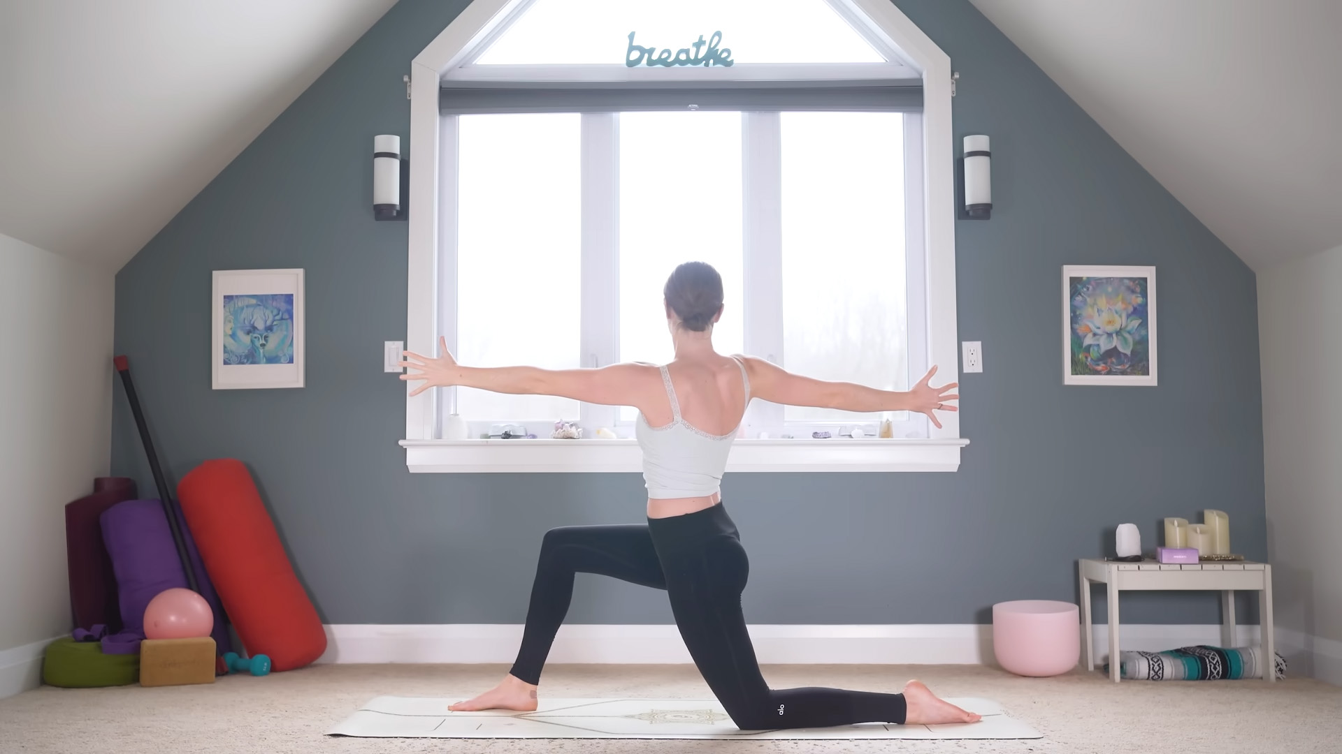 10 min morning hands free full body stretch