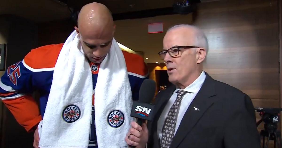 Darnell Nurse claps back at Oilers reporter after being traded