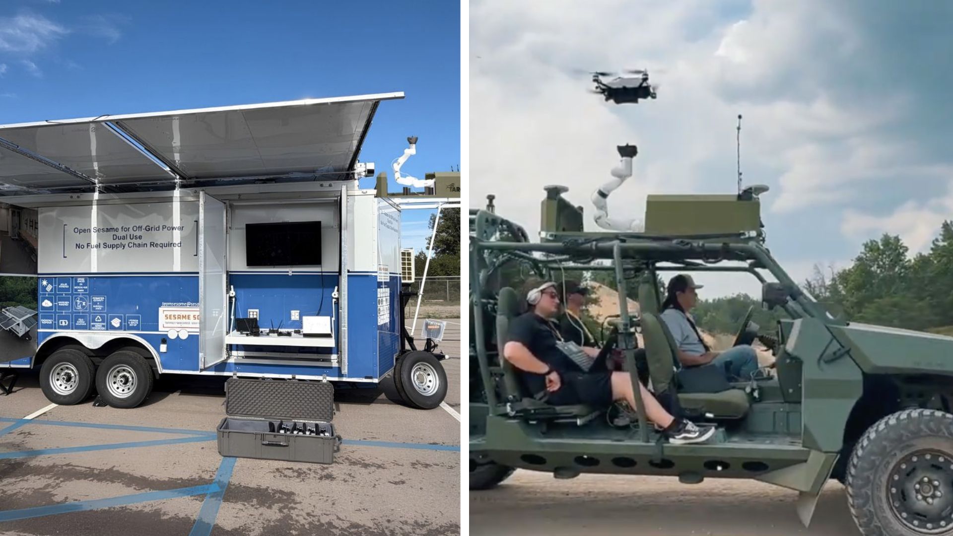 New system that generates power, charges drones, and offers launch ...