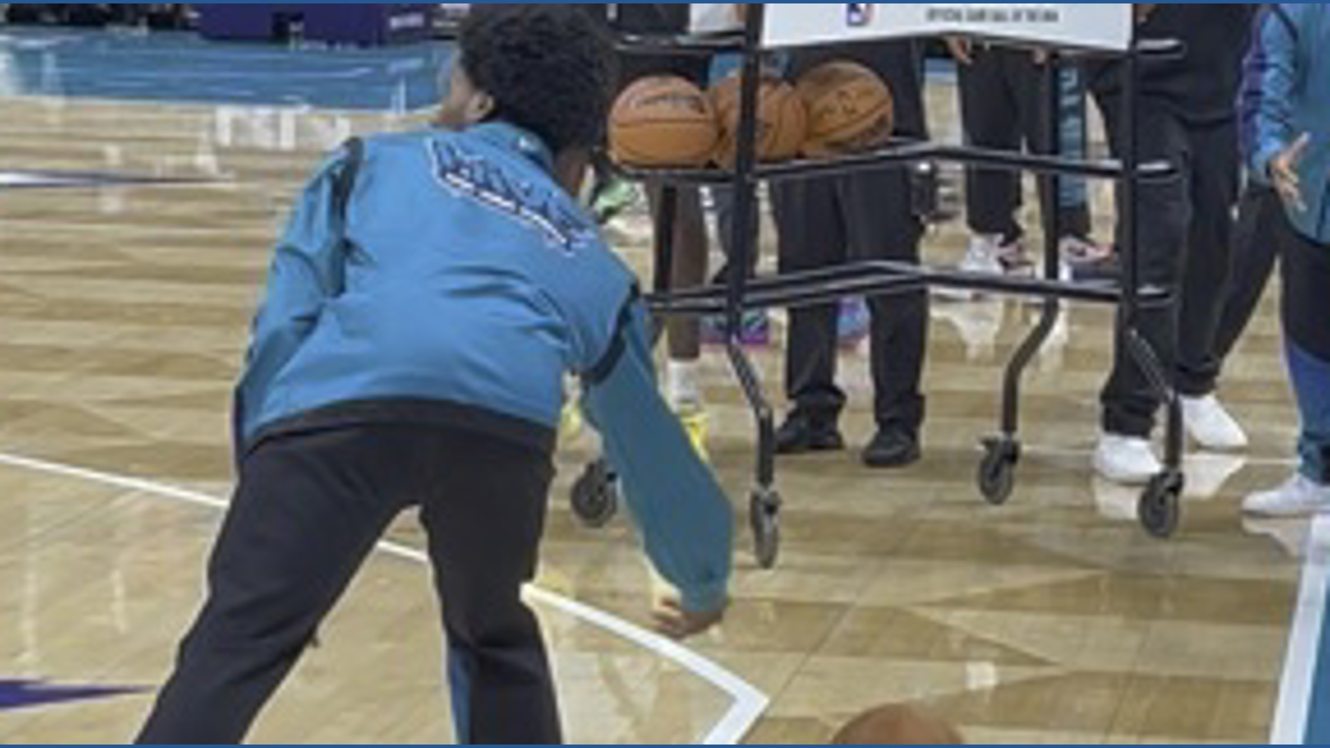 Hornets purple & teal day