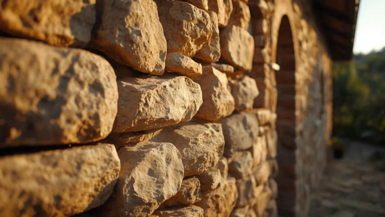 Farmer builds stone house: Dionísio Bertoldi crafts 10-room home ...