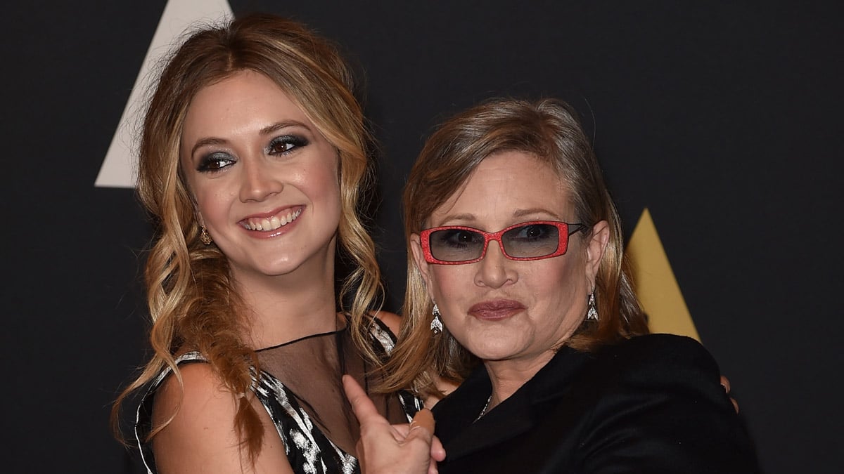 Billie Lourd’s thoughts on ‘nepo baby’ label changed after her mom ...