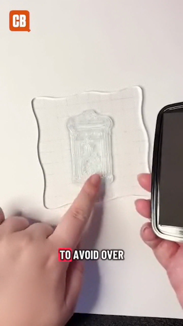 Easy step-by-step stamped card making guide