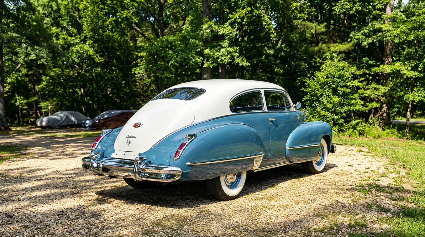 A closer look at the classic Cadillac Series 62 fastback