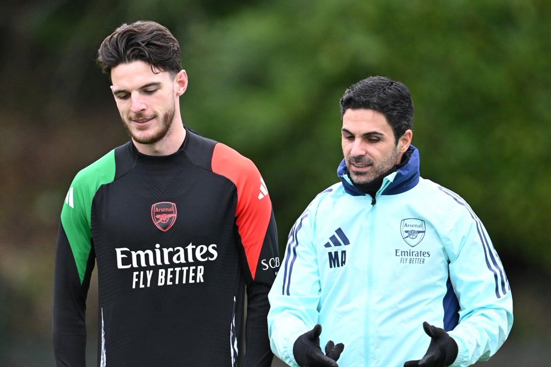 Declan Rice pinpoints what sets Mikel Arteta apart from Premier League ...