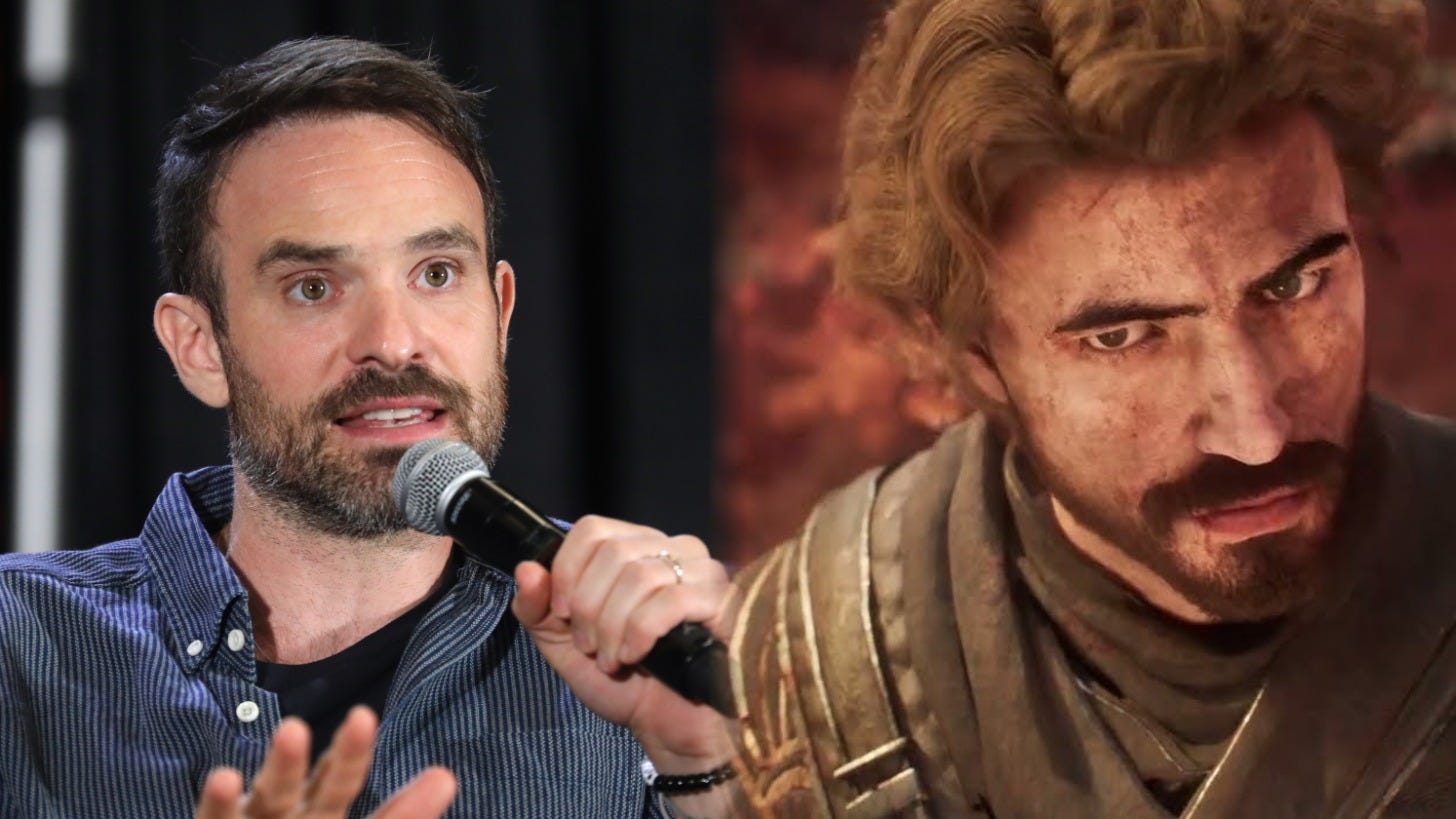 Charlie Cox recorded 40 hours of lines for a Sega game he can't name