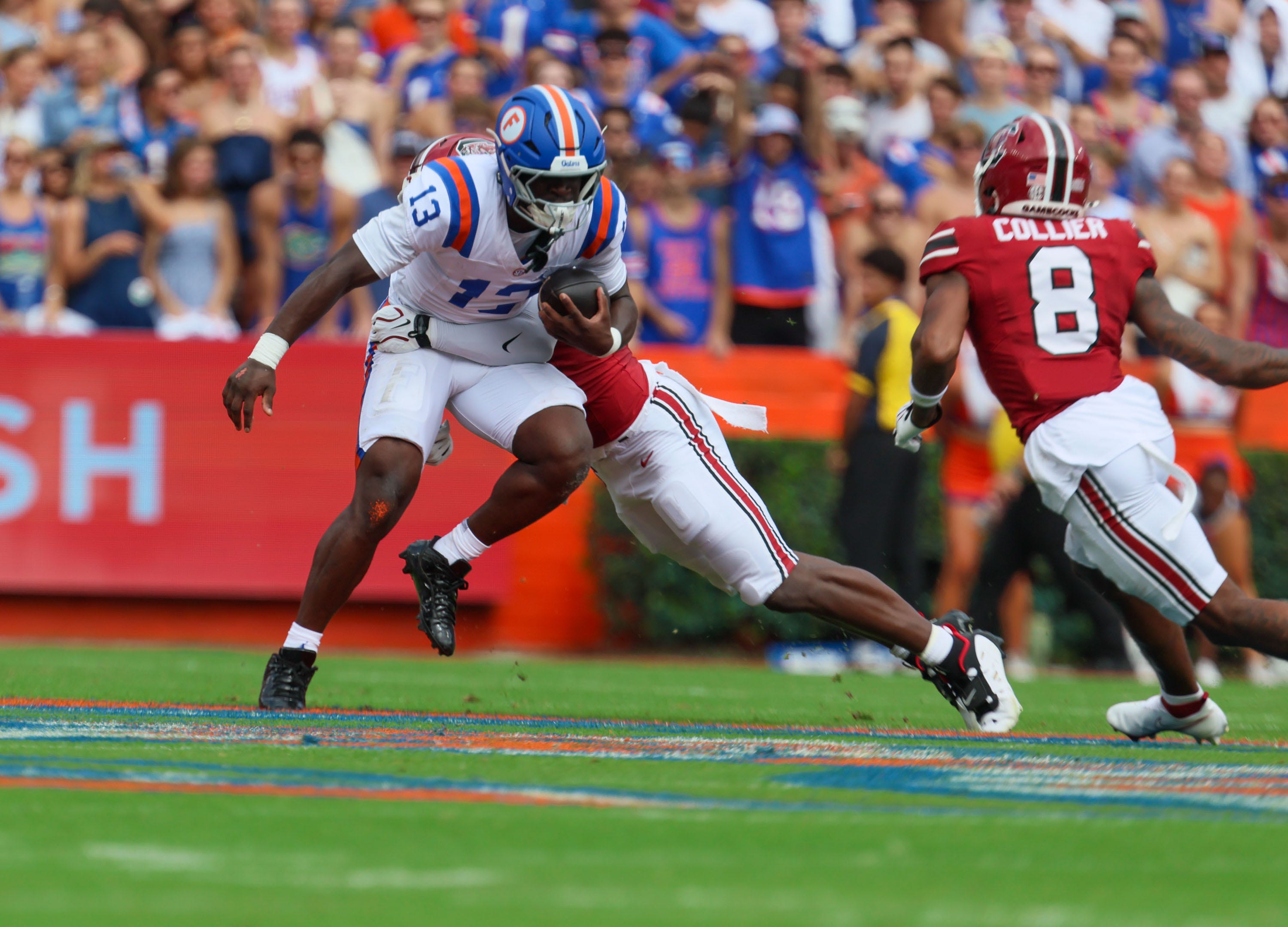 South Carolina football, LaNorris Sellers snap SEC losing streak, upset ...
