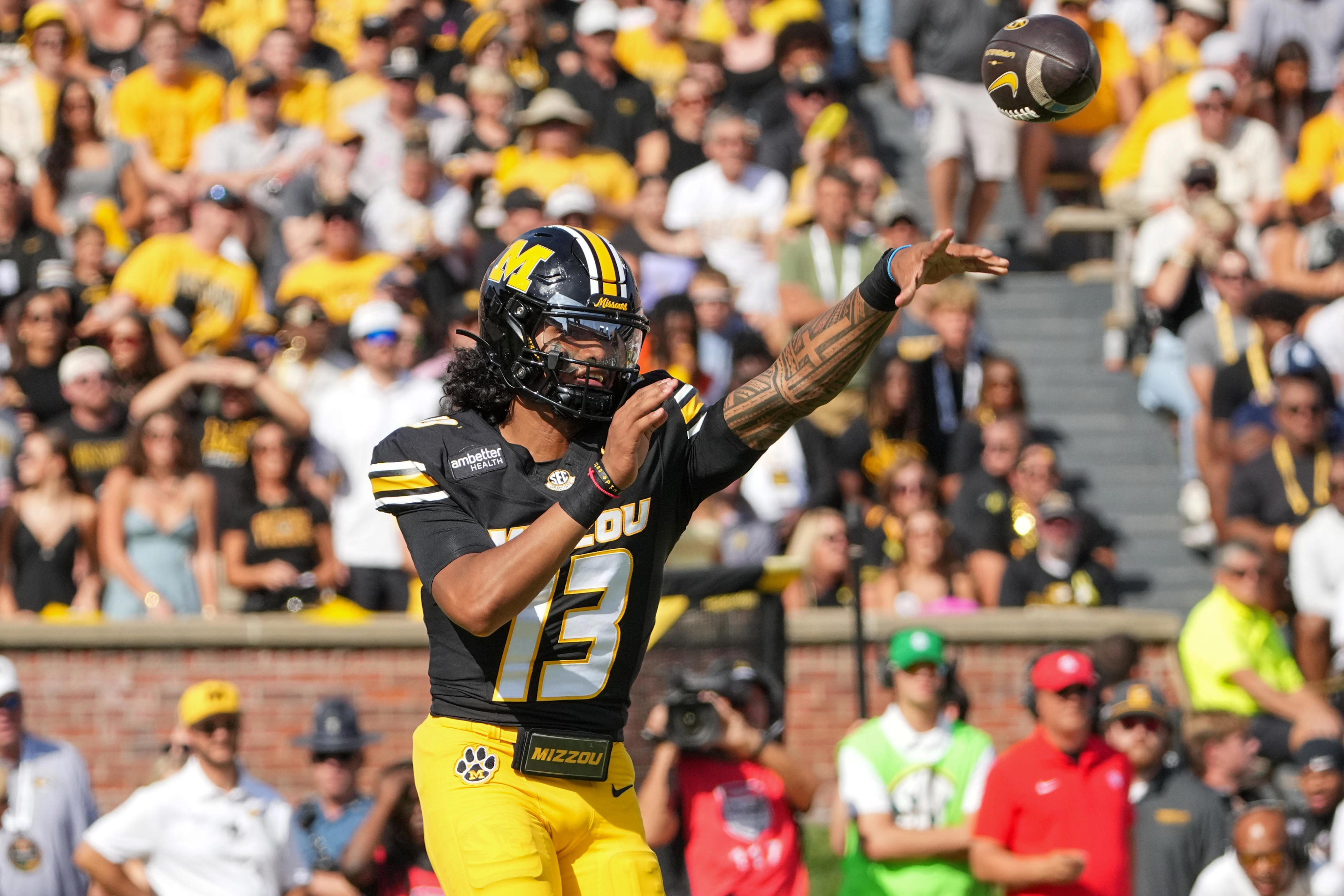 Missouri football QB Austin Simmons stats, grade after Tigers stuff ...