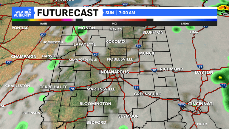 Tracking cloudy skies on Saturday in central Indiana; hurricane ...