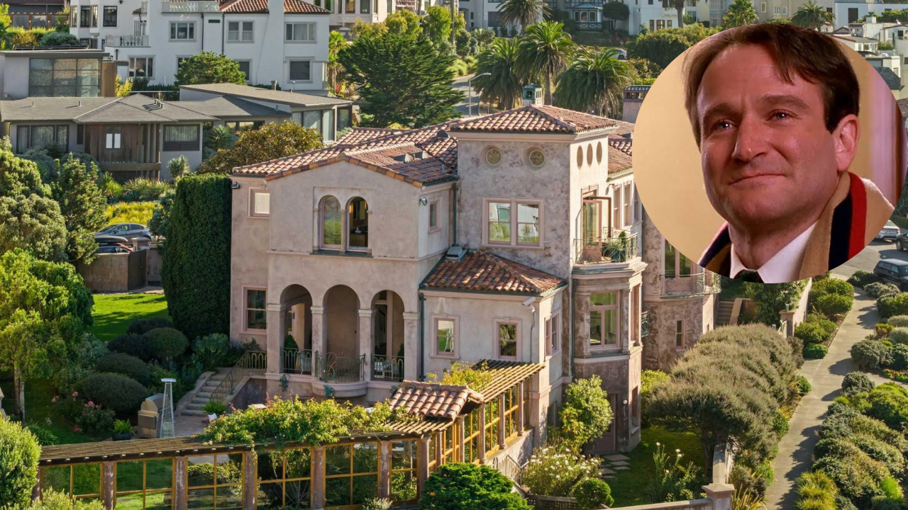 Robin Williams built secret passageways for his kids in a mansion later ...