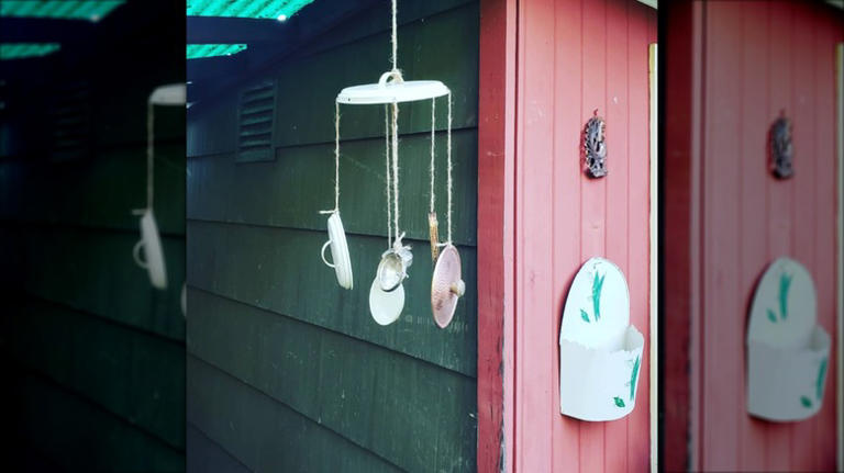 9 clever uses for old pot lids in your yard and garden