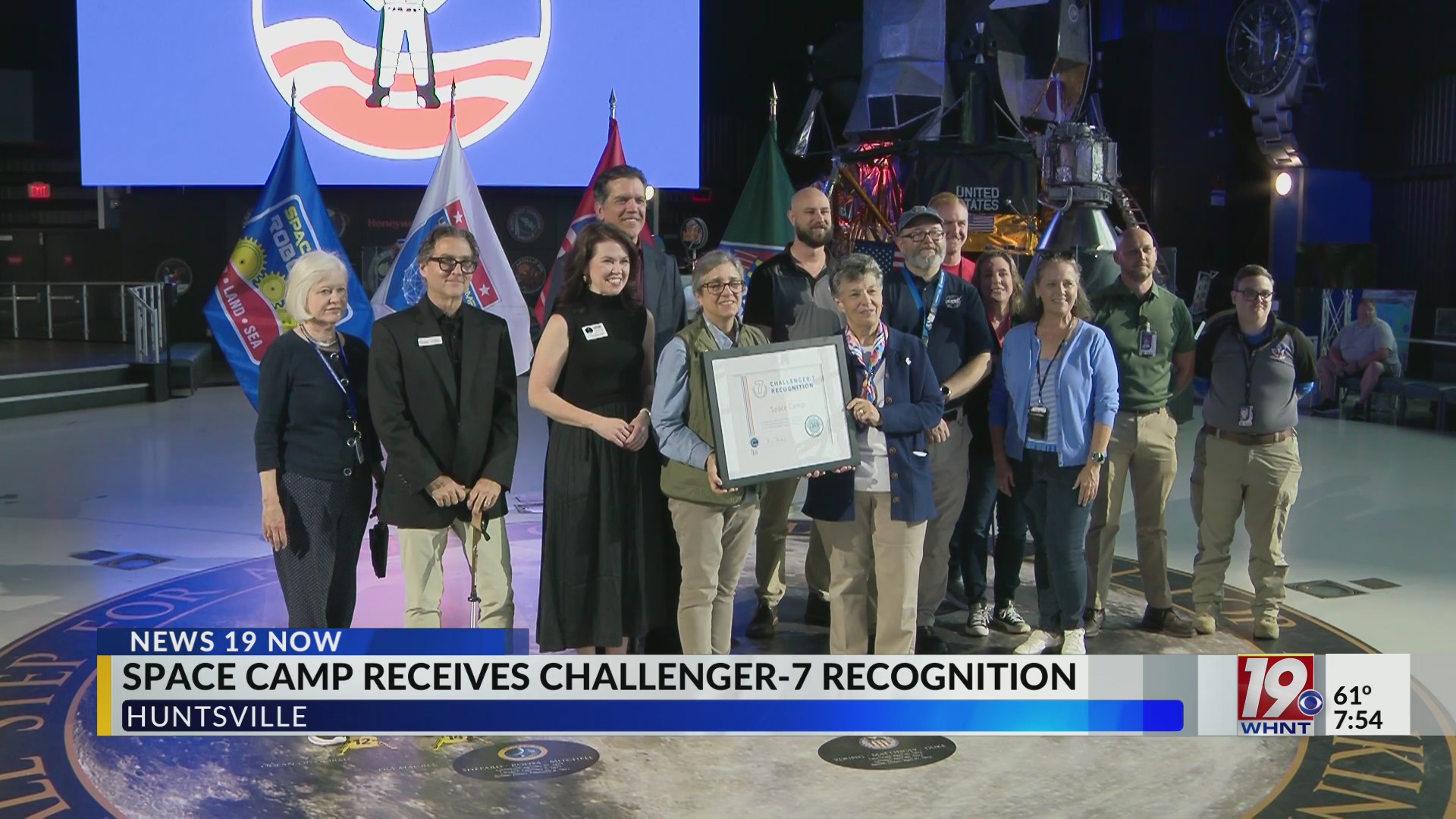 Space Camp receives Challenger-7 recognition | Oct. 10, 2026 | News 19 ...