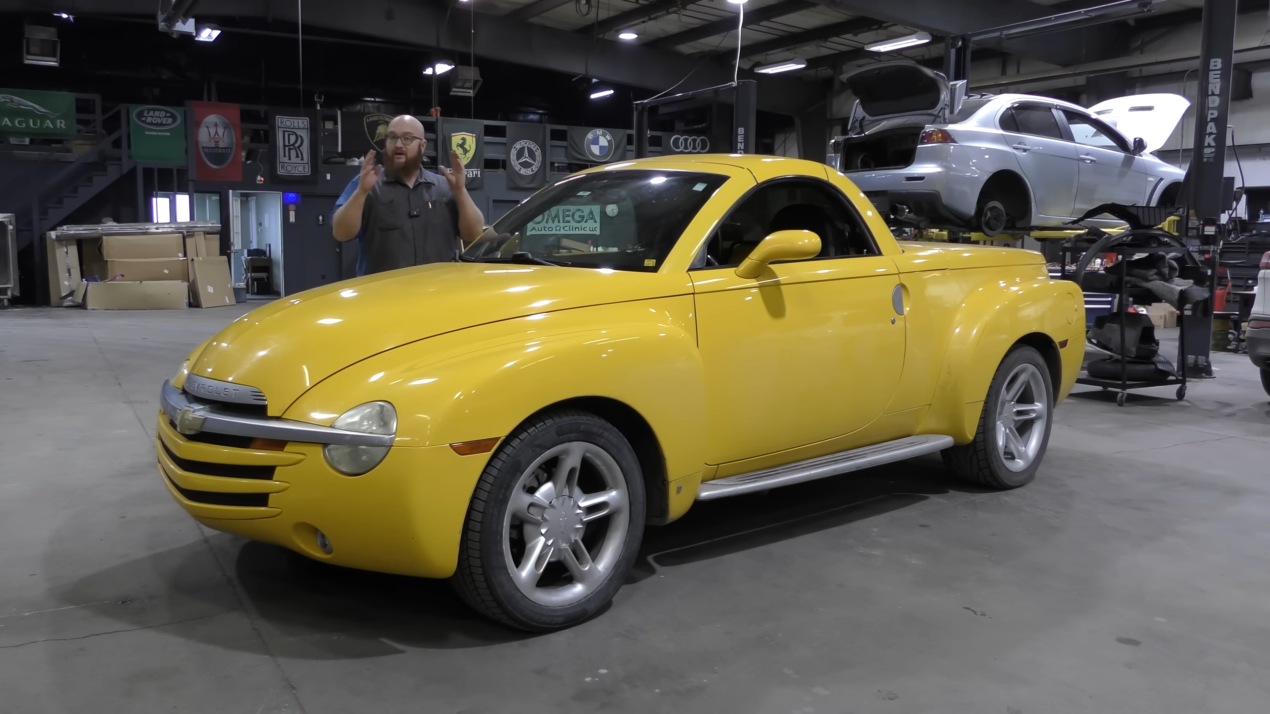 This Chevy SSR has some serious problems