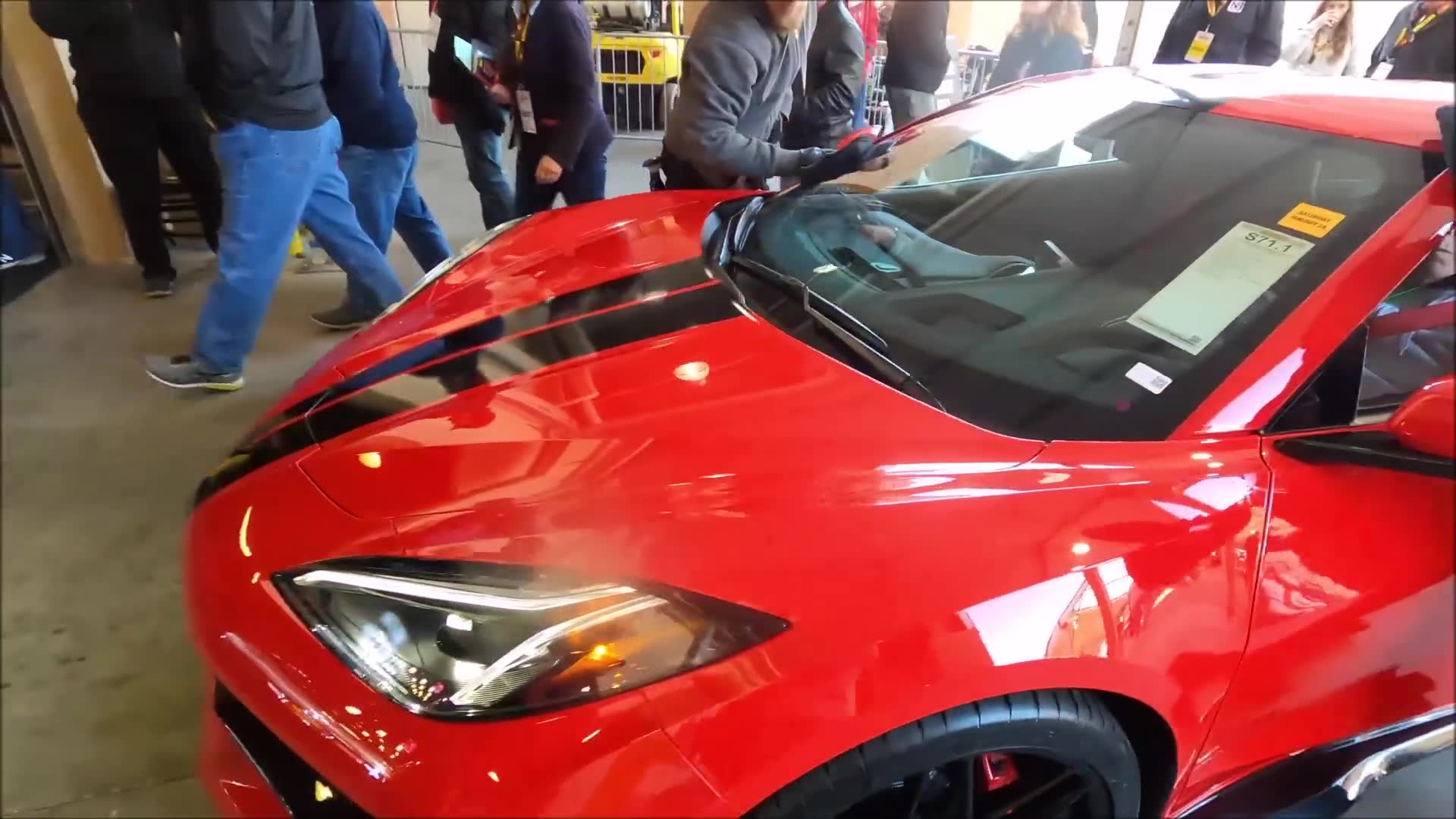 A dealer sold the first 2023 Corvette Z06 at Mecum for $100k over sticker