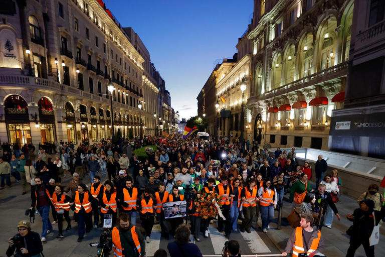 A dead pensioner and protesters in tents: Spain’s housing crisis