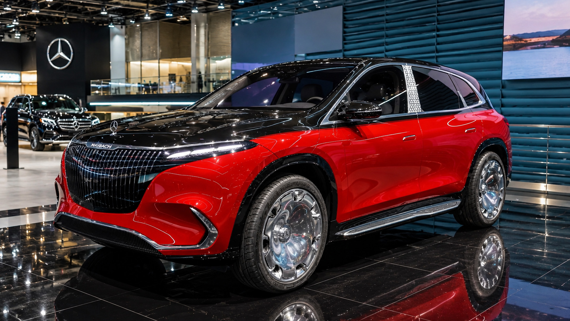 Inside the Mercedes Maybach EQS electric luxury concept