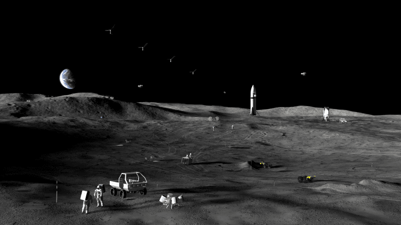 NASA hunts for hidden caves to build its first moon base