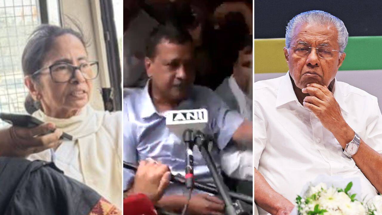 Mamata Banerjee, Pinarayi Vijayan detained during protest against CEC ...