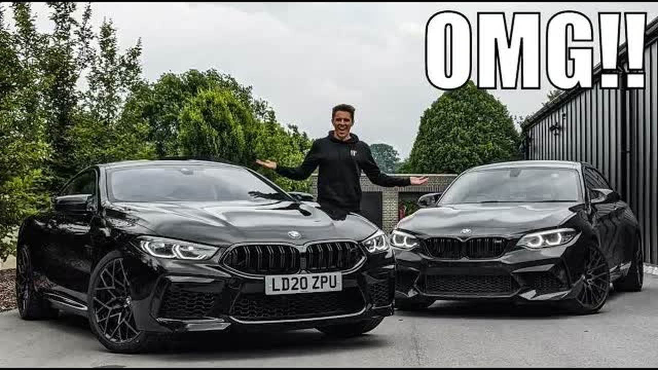 Archie Hamilton collects a BMW M8 Competition