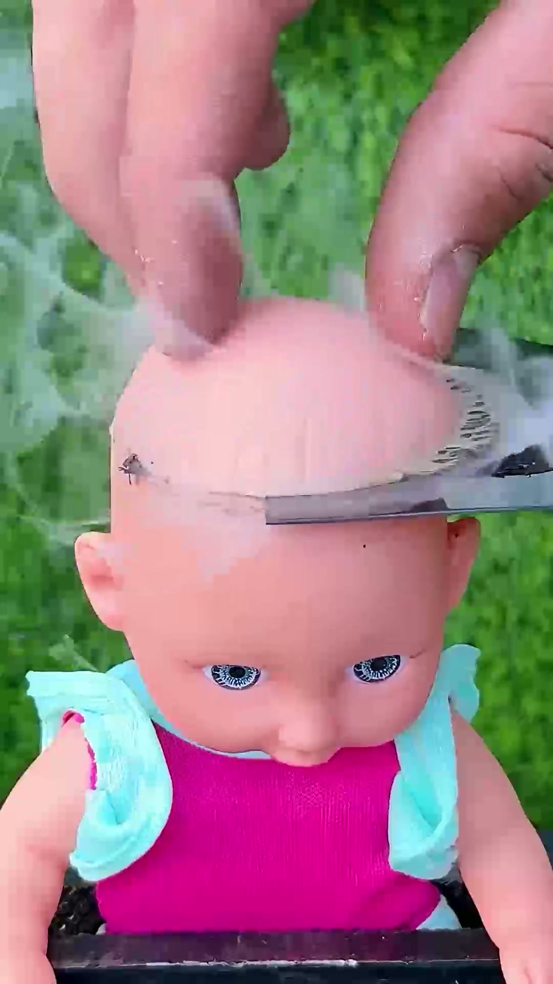 Fixing a broken doll #easy #doll #repair