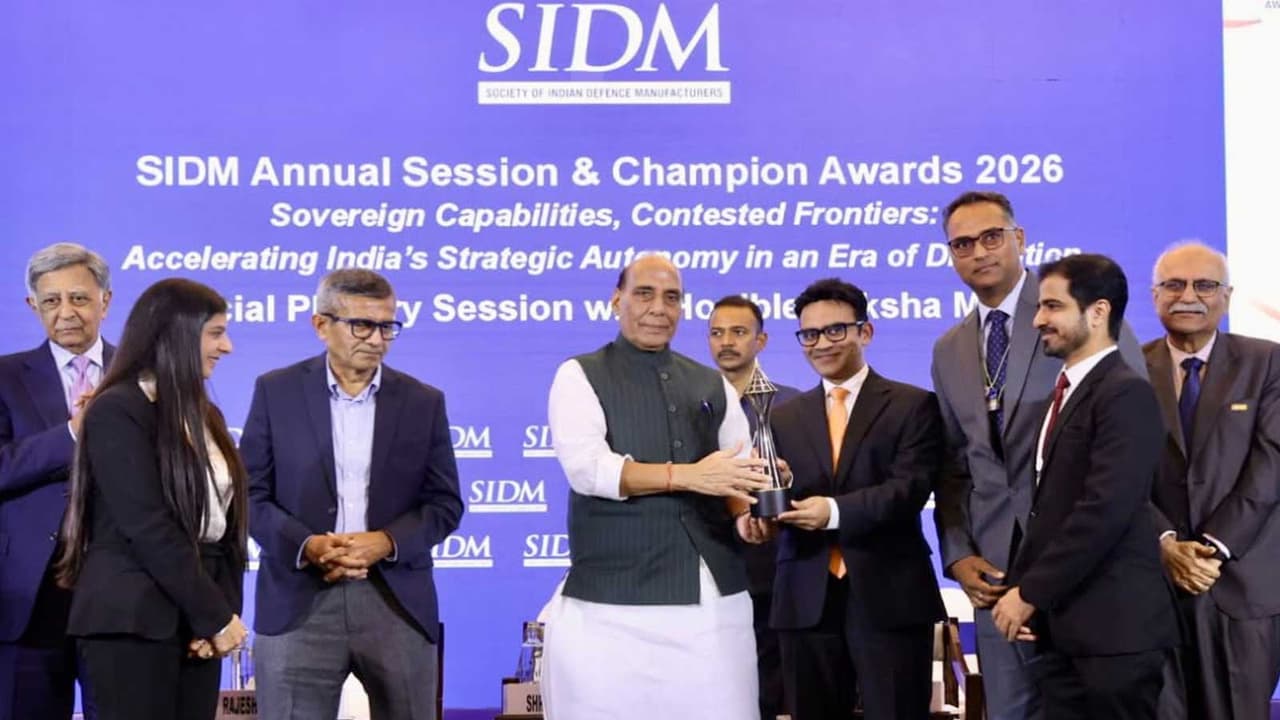 Adani Defence wins SIDM Champion Award 2026 for export performance