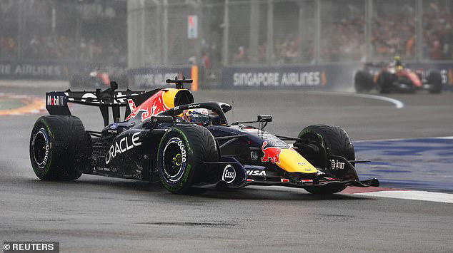 Max Verstappen clinches Singapore sprint race victory as George Russell ...