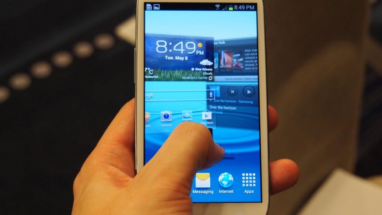 Remember when Samsung teased an 'unbreakable screen' for Galaxy S IV