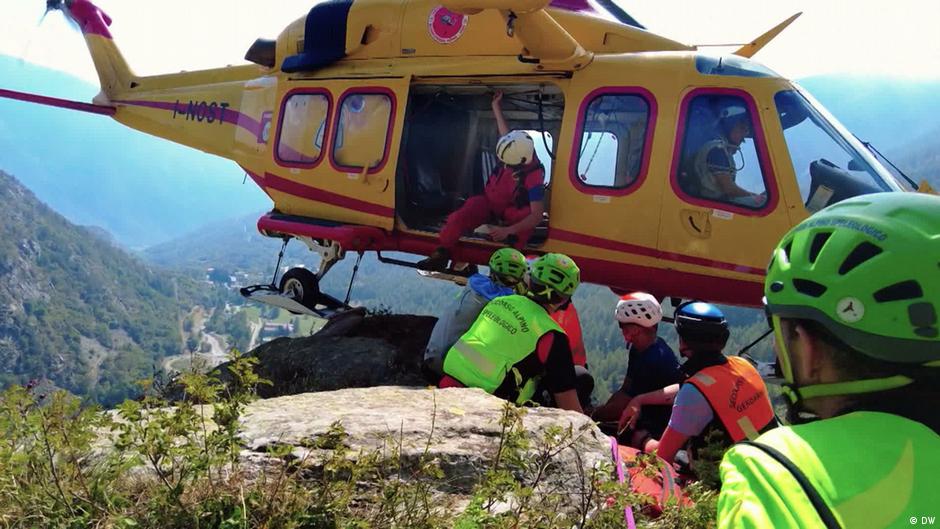 When life is on the line in the Alps, fast and professional help is ...