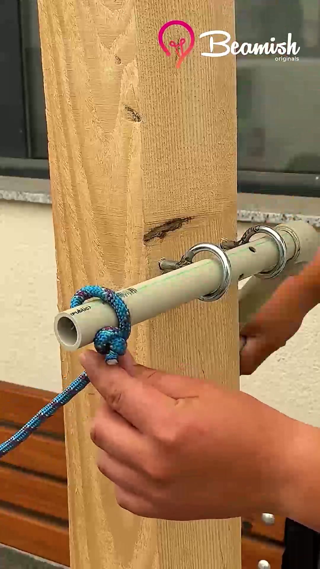 Rope lock hack #diy #rope #lock #trick
