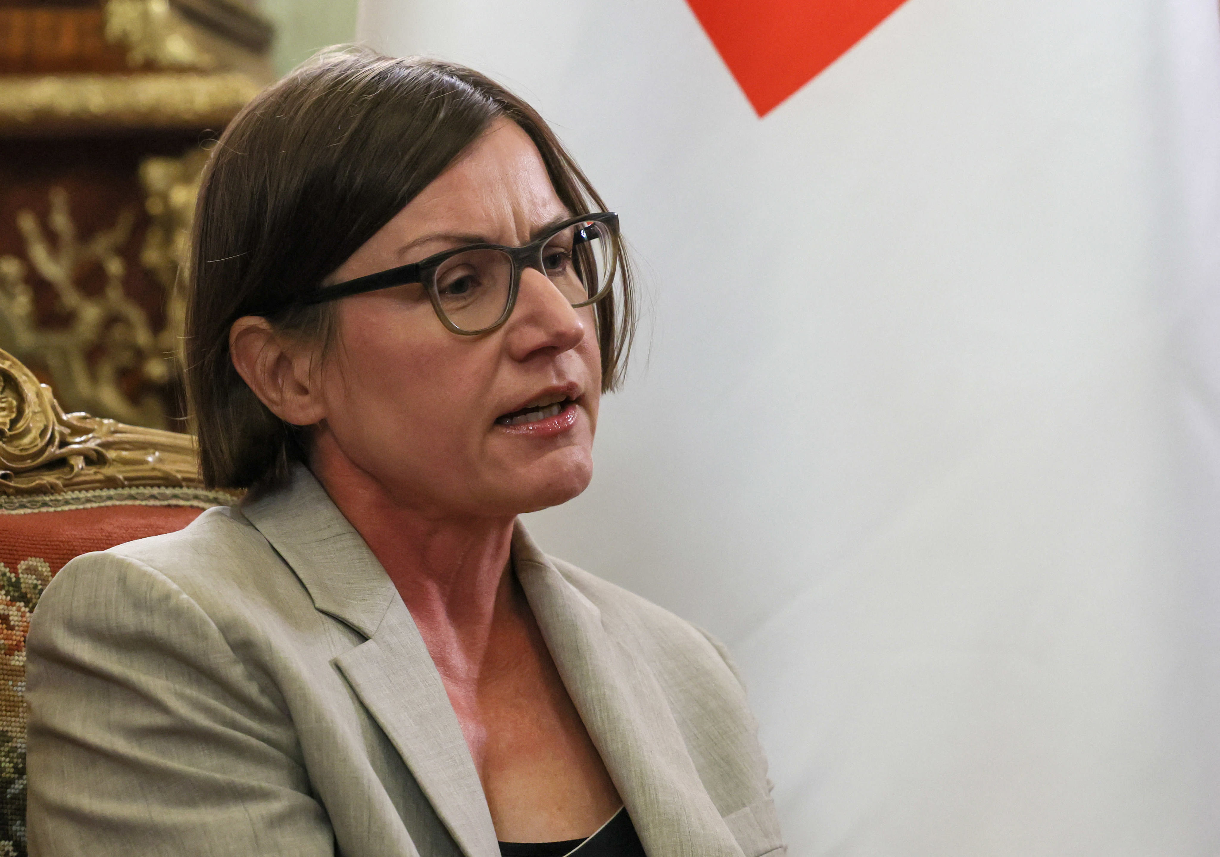 Red Cross chief says she tried to arrange Gaza hostage visits through ...