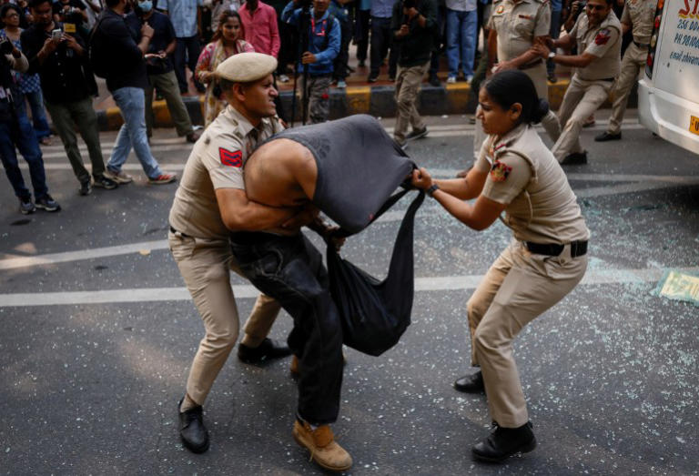 India’s 'cockroach' leaders detained; New Delhi in lockdown