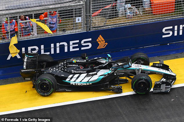 Max Verstappen clinches Singapore sprint race victory as George Russell ...