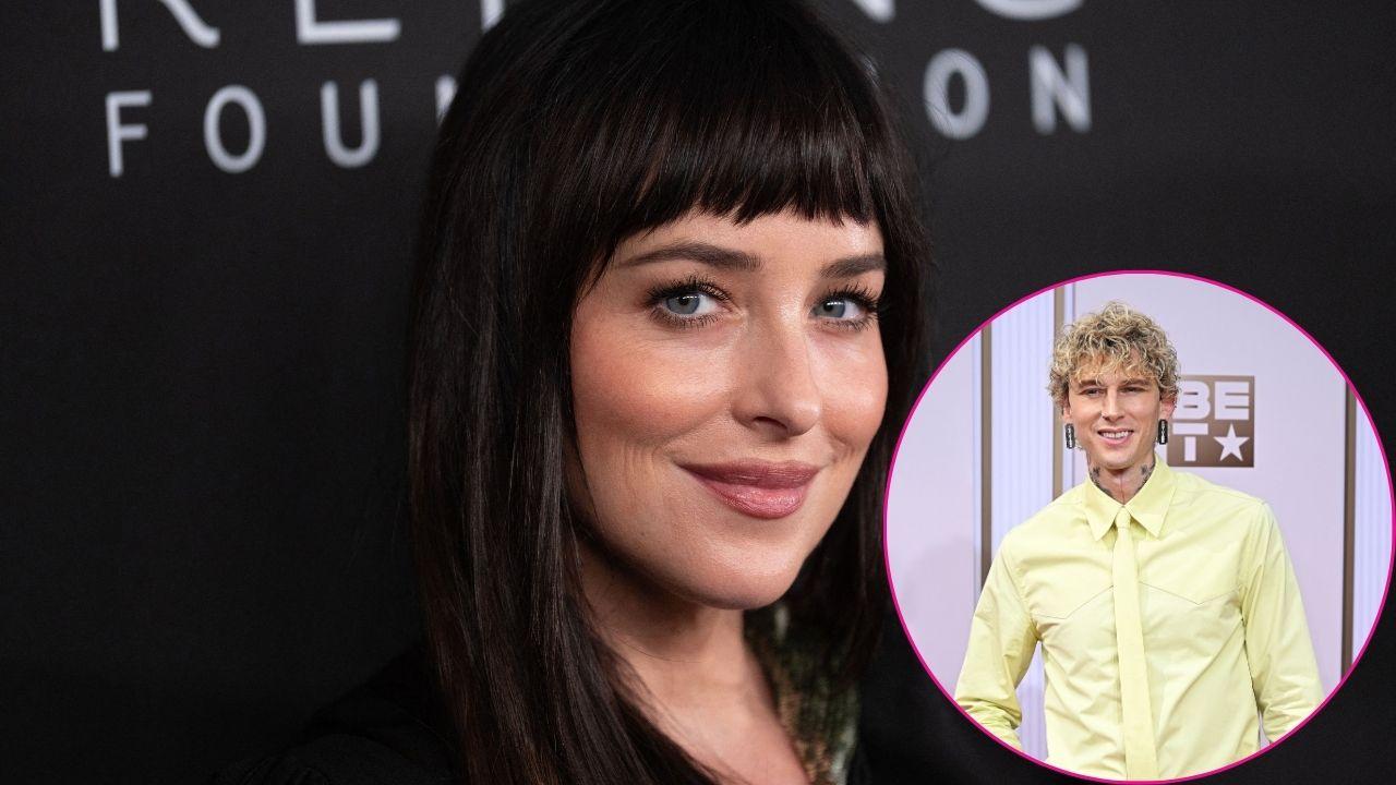 Dakota Johnson being warned of 'childish bad boy' Machine Gun Kelly ...