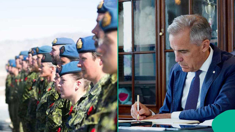 Full breakdown as Canada updates military monthly salaries of all ranks ...