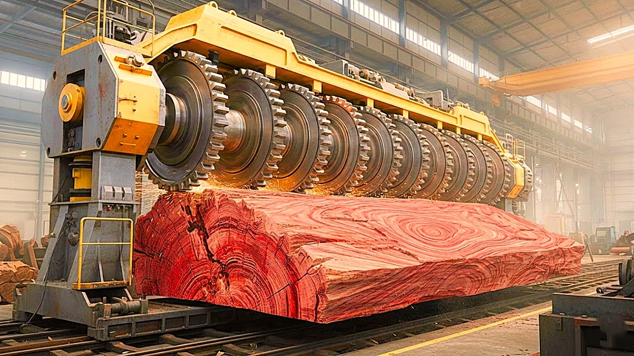 Ordinary wood slabs transformed into luxury furniture
