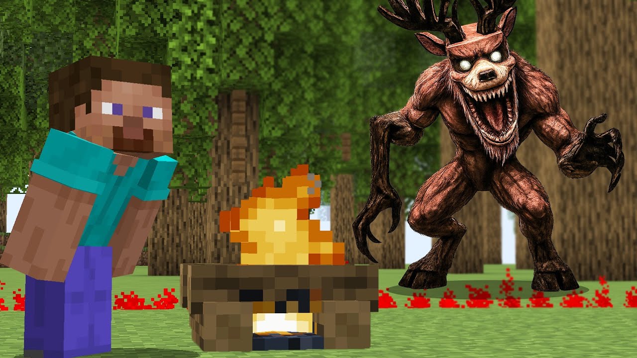 Surviving 99 nights in Minecraft's forest