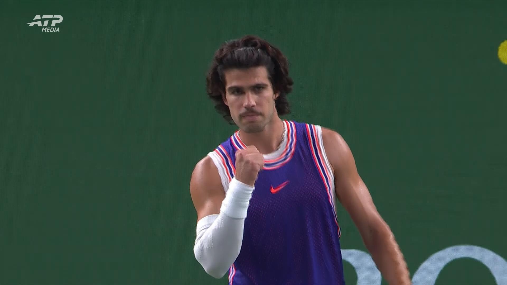Alcaraz beats Cerundolo 6-3 6-3 in latest action from Shanghai