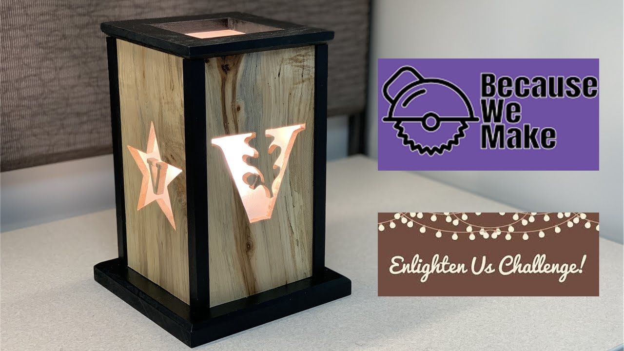 Building a custom wooden DIY light fixture