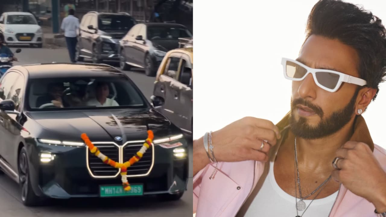 Ranveer Singh adds BMW i7 luxury electric sedan to his car collection