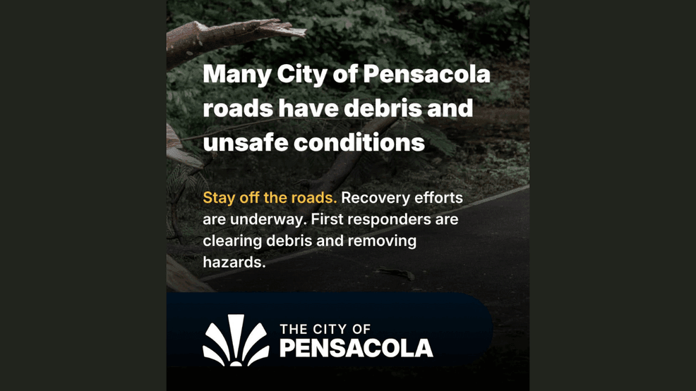 Long list of Pensacola intersections compromised by downed lines, trees ...
