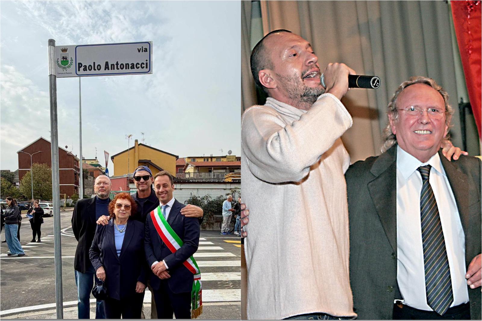 Rozzano intitola una via a Paolo Antonacci, papà del cantante Biagio ...